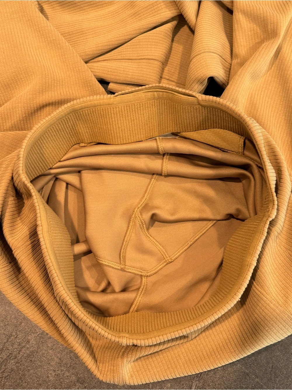 Lululemon high rise groove softstreme nulu flare leggings size 10 allspice - Picture 5 of 8